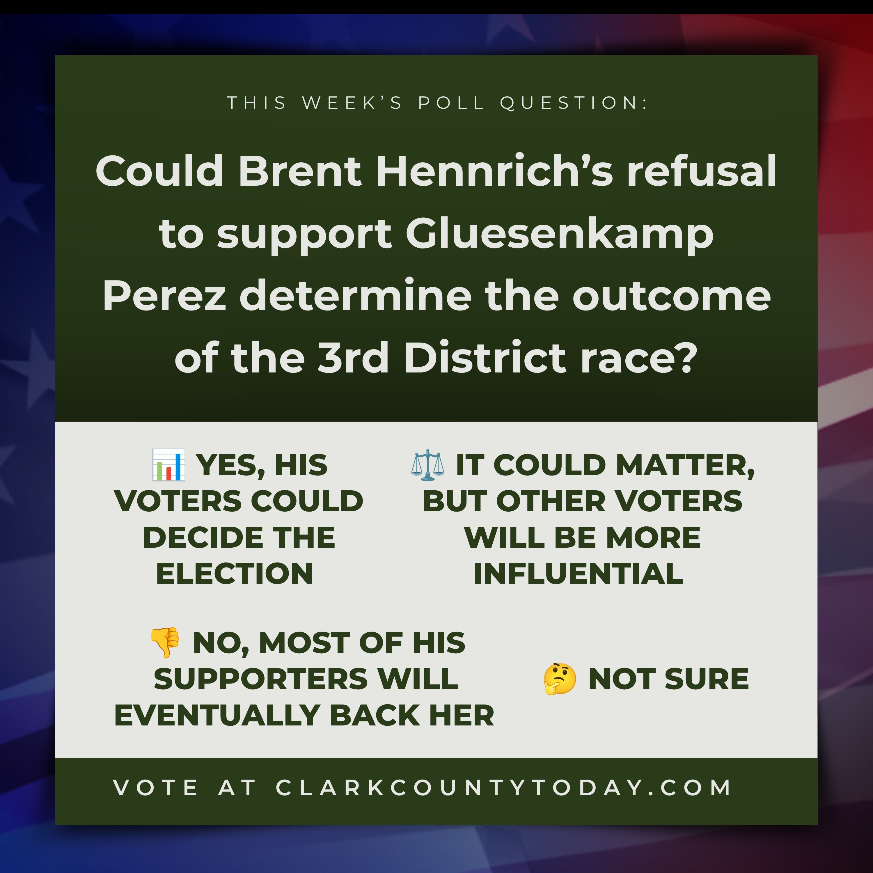 Hennrich Won't Back MGP: What It Means for 3rd District